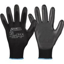 Montagehandske, sort, 12stk.